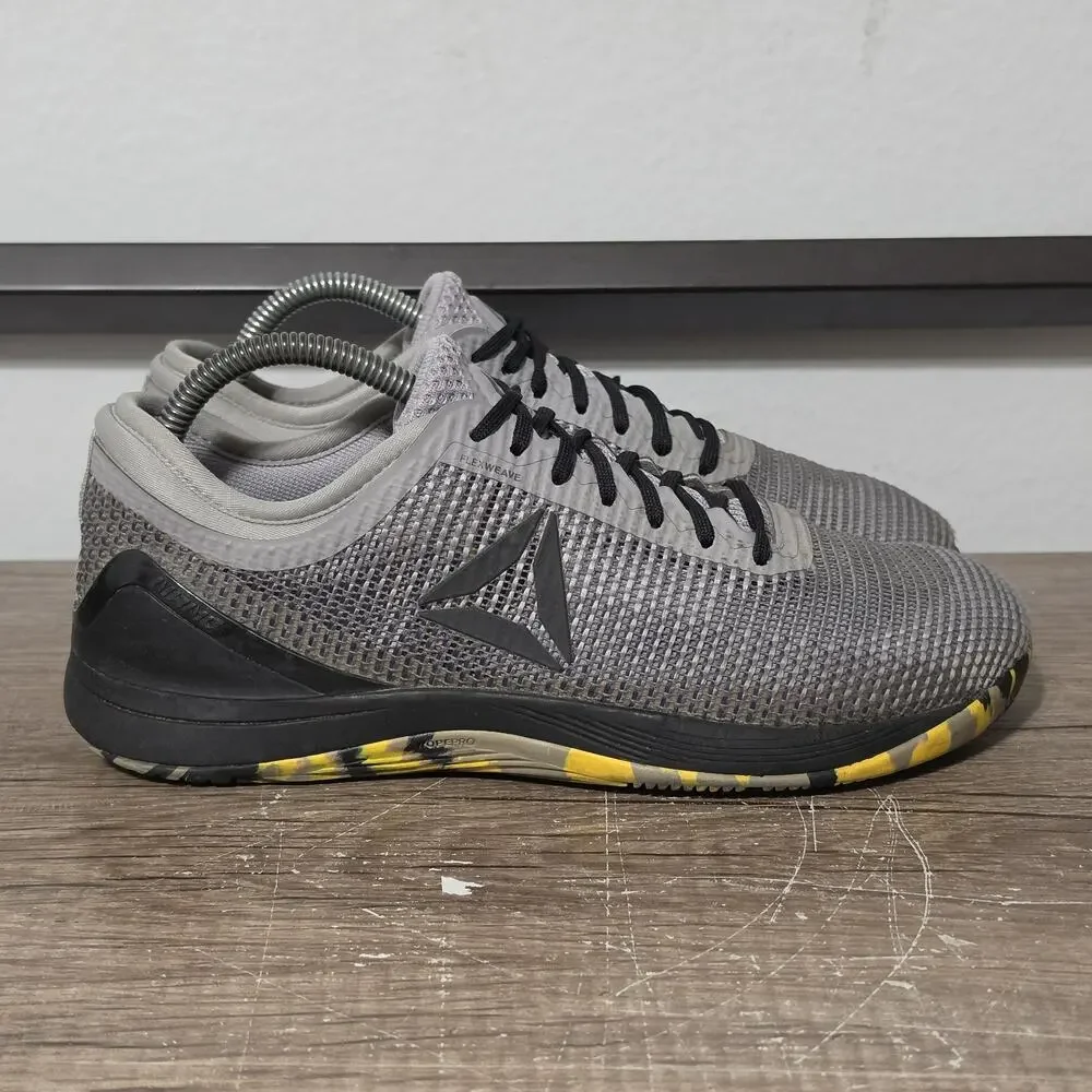 Reebok Crossfit Nano 8.0 Men's Athletic Gym Shoes Sneakers Size 8 Gray